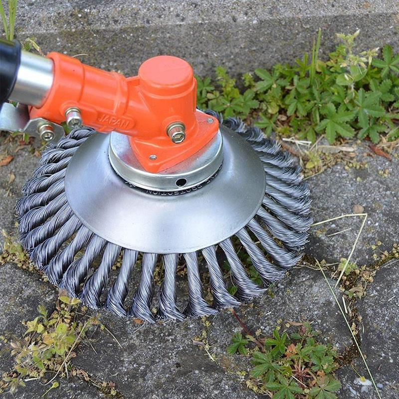 Gardening Tools And Accessories - Steel Wire Weeding Garden Weed Wheel