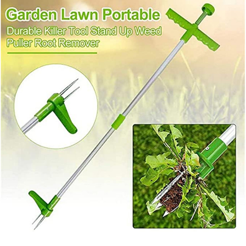 Weed Puller - manual durable killer tool stand up