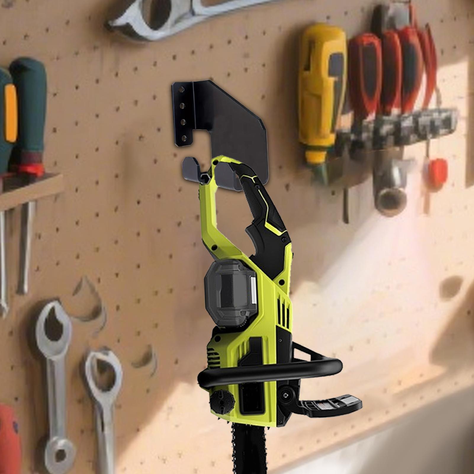 Gardening Tools Holder - Chainsaw Holder Carbon Steel Garden Tool