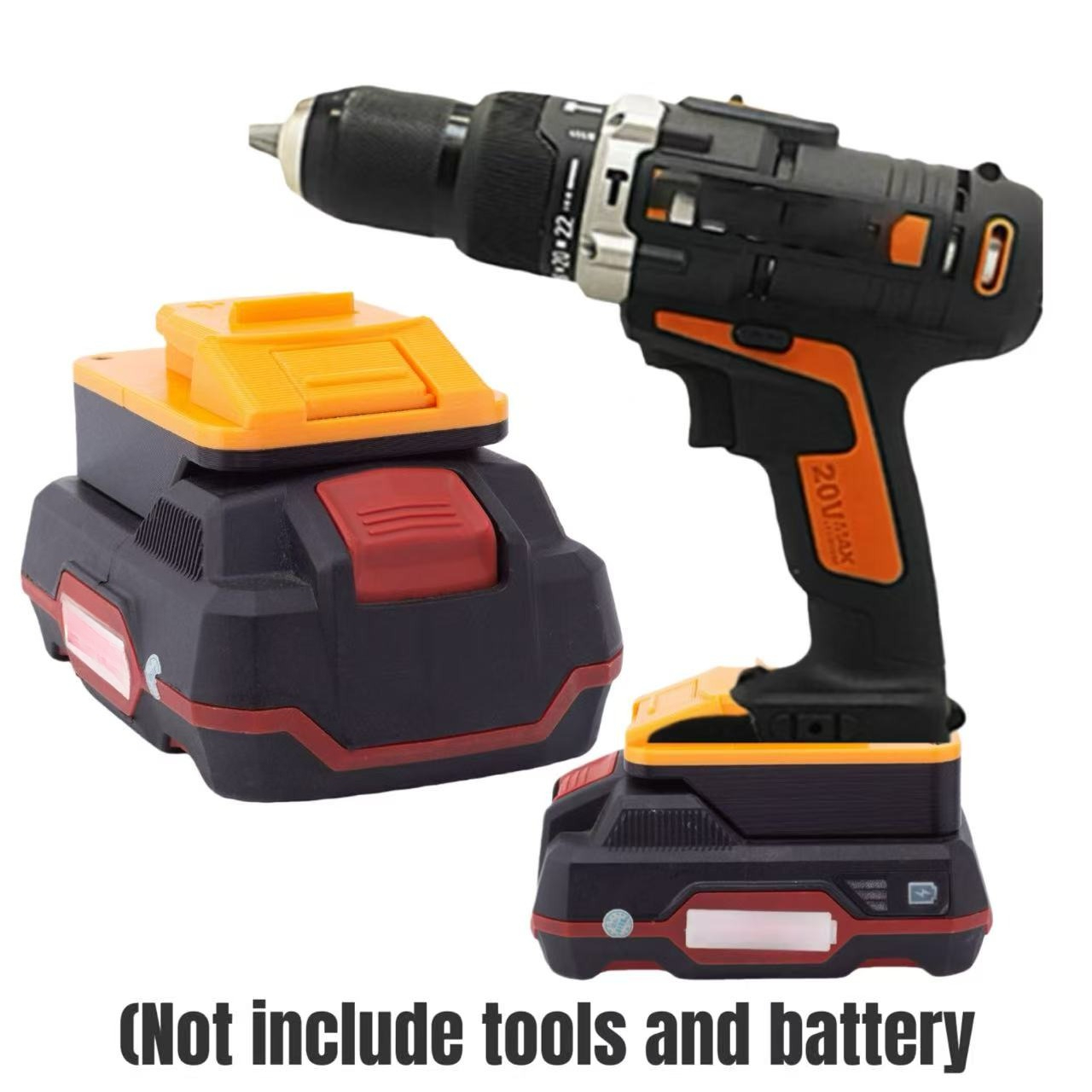 Gardening Tools Lidl - Battery Adapter Converter For PARKSIDE LIDL