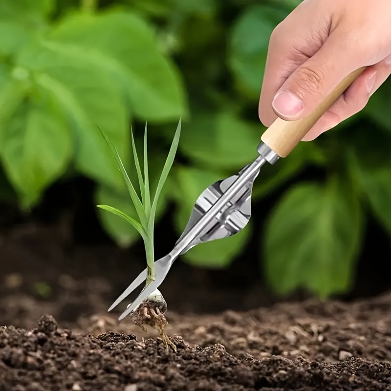 Weed Puller - 1 Multifunctional Ergonomic Stainless Steel Weeding