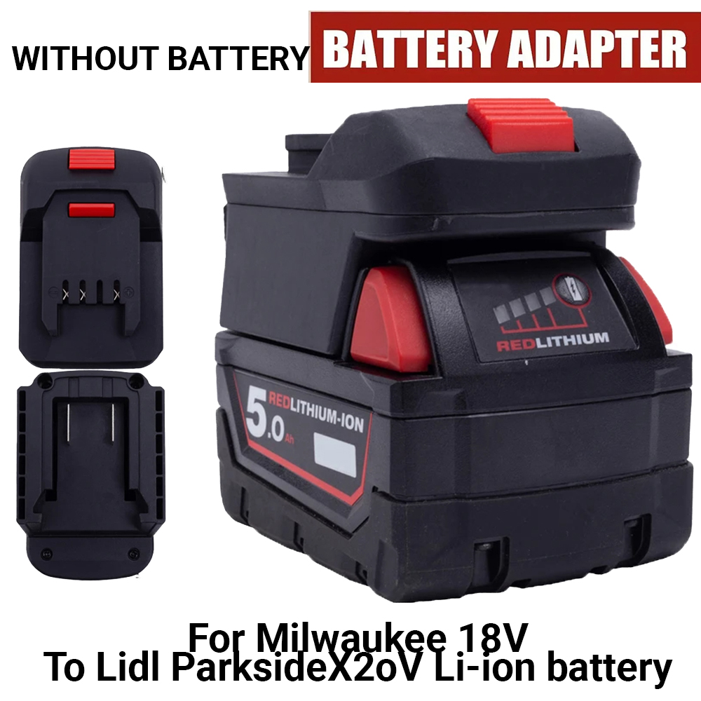 Adapter for Lidl Parkside X20V - огляд і ціна Gardening Tools Lidl