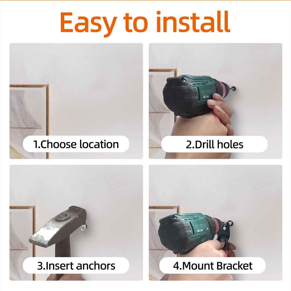 Heavy Duty Metal Hooks Wall Mo - огляд і ціна Gardening Tools Holder