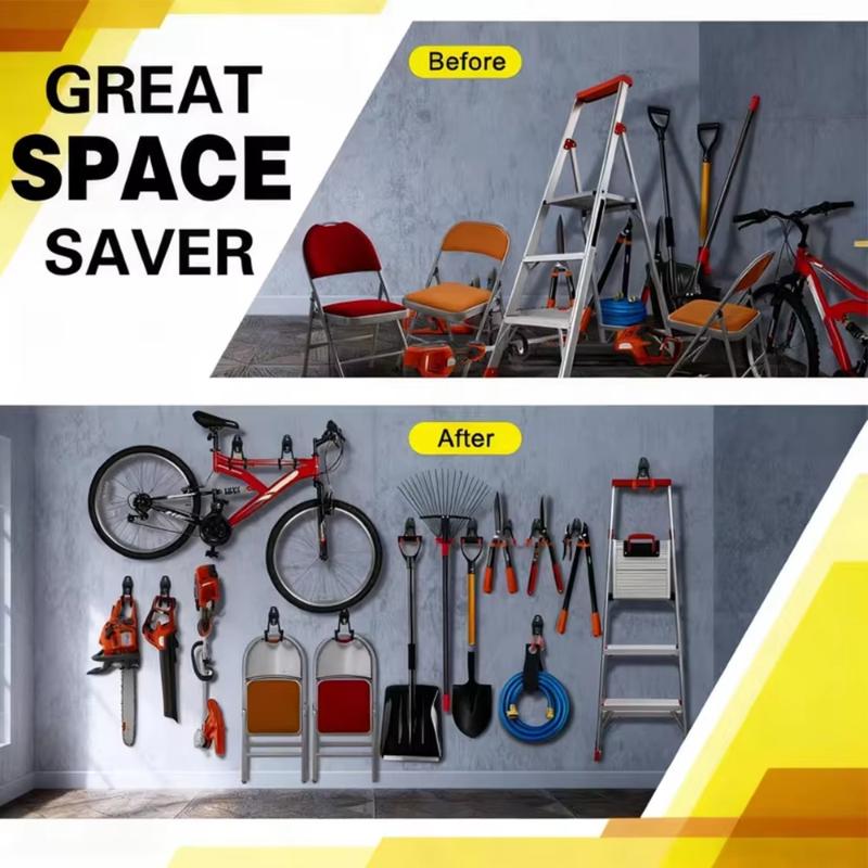 Heavy Duty Wall Mount Iron Hoo - огляд і ціна Gardening Tools Holder