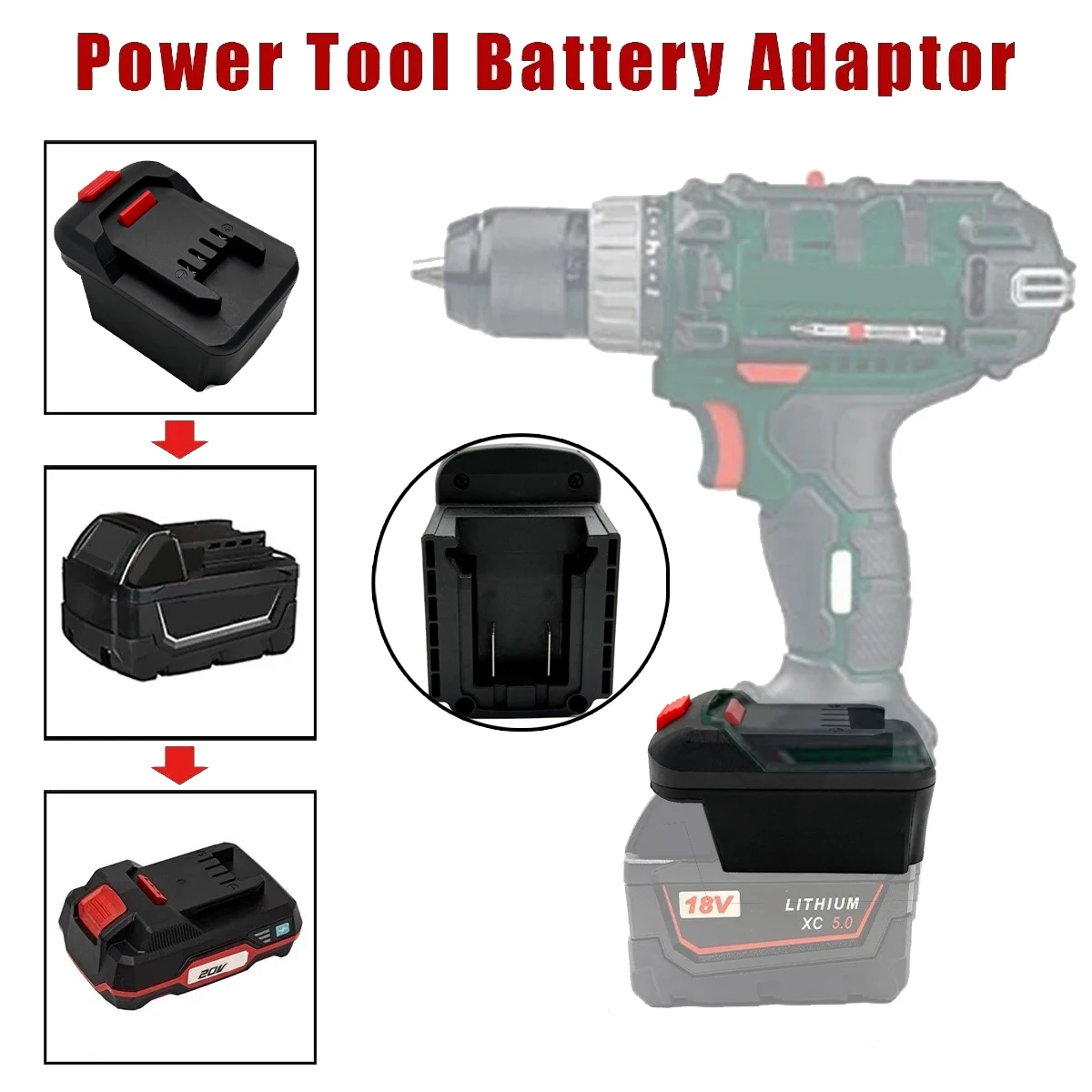 Battery Adapter/Converter for  - огляд і ціна Gardening Tools Lidl