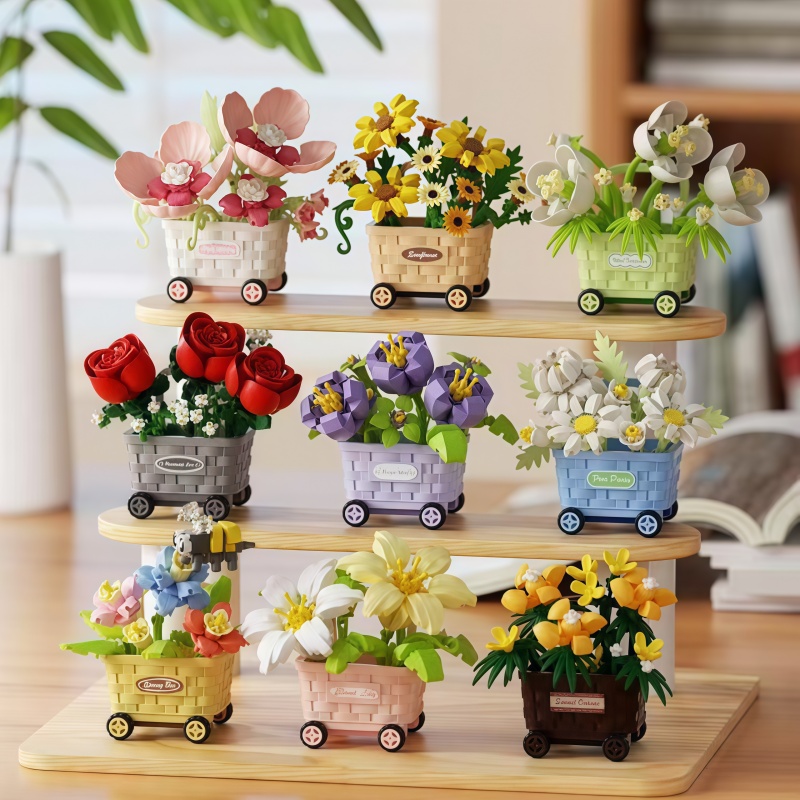 Flower cart surprise blind box - огляд і ціна Gardening Tools Girls