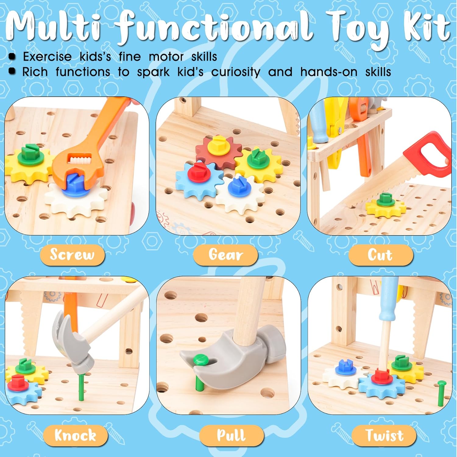 Wooden Tool Bench for Kids,Mon - огляд і ціна Gardening Tools Girls