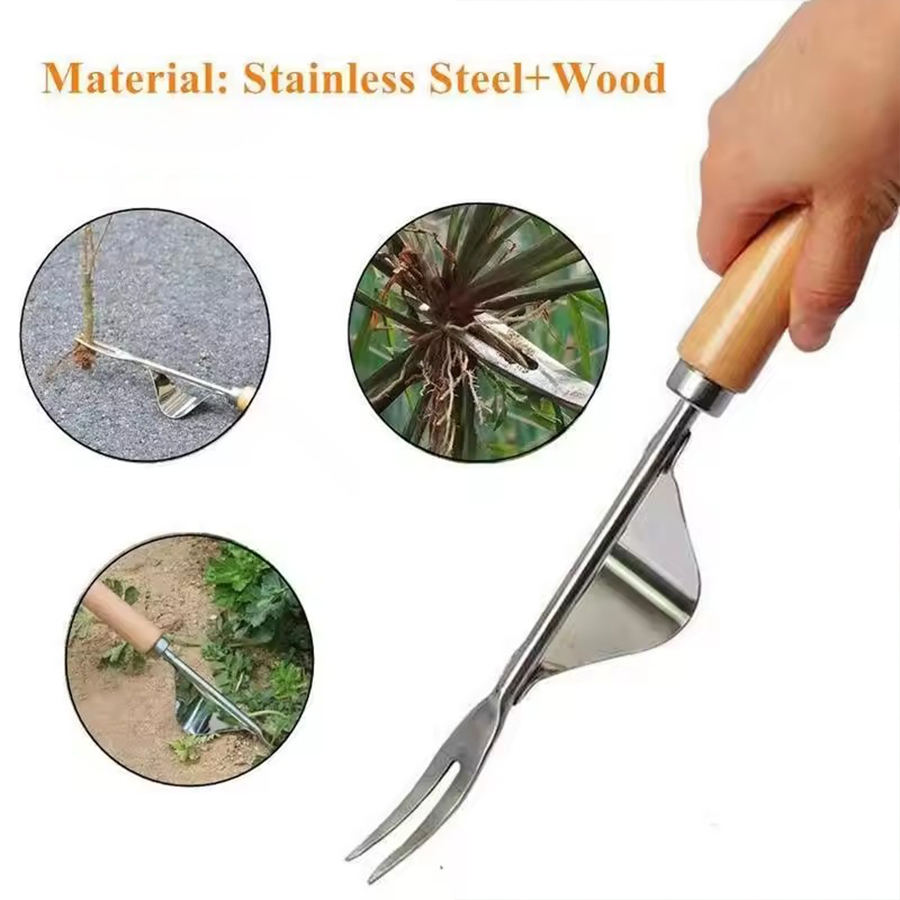 Handheld Weeder Tool Stainless - огляд і ціна Weed Puller