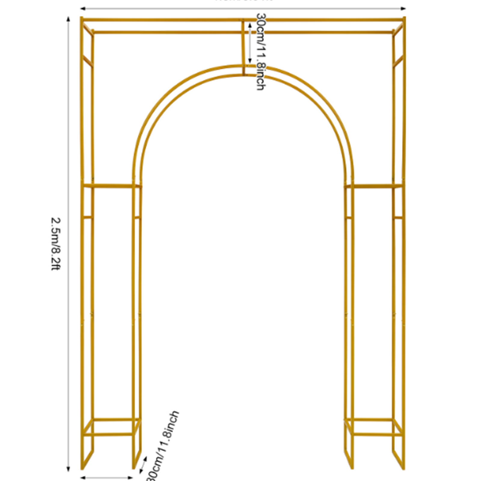 Gold Square Outer Round Inner  - огляд і ціна Gardening Tools Photo
