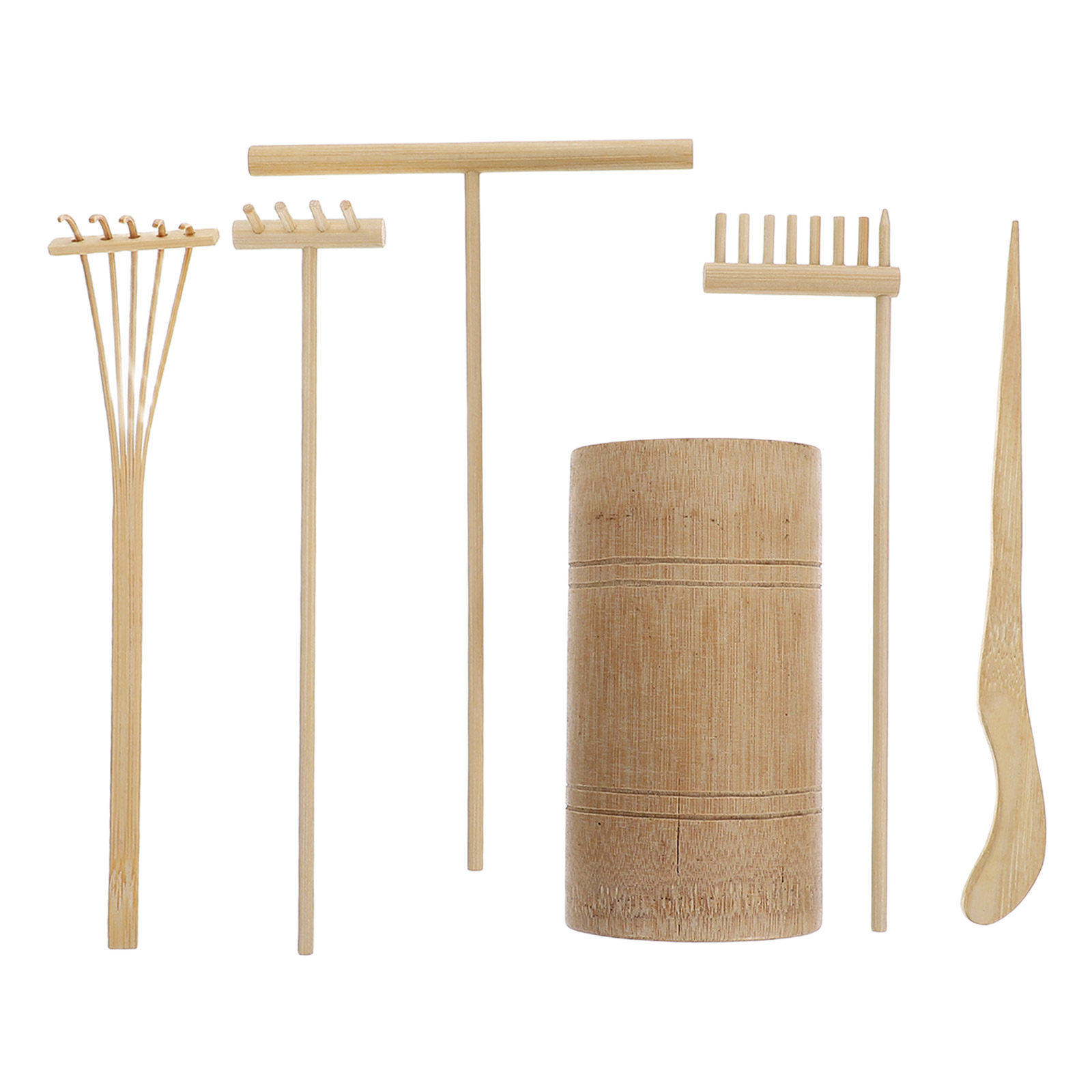 1Set Zen Sand Garden Rake Kit  - огляд і ціна Gardening Tools And Accessories