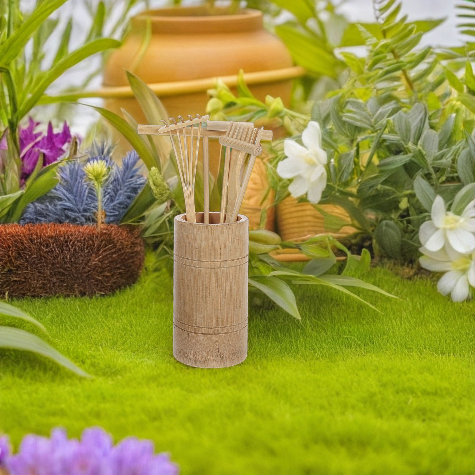 1Set Zen Sand Garden Rake Kit  - огляд і ціна Gardening Tools And Accessories