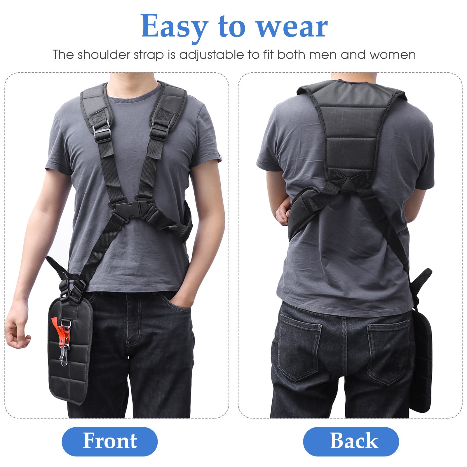 Grass Trimmer Shoulder Strap D - огляд і ціна Gardening Tools Long