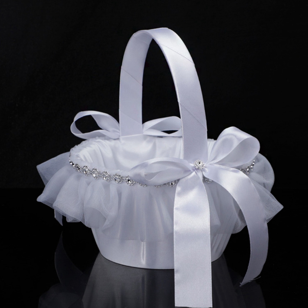 Wedding Baskets White Flower G - огляд і ціна Gardening Tools Girls