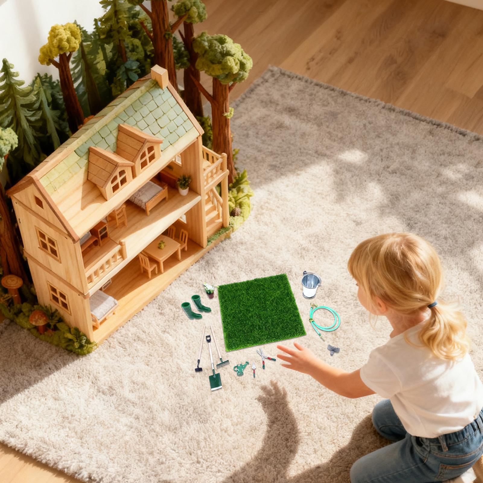 Miniature Gardening Decor Real - огляд і ціна Gardening Tools Girls