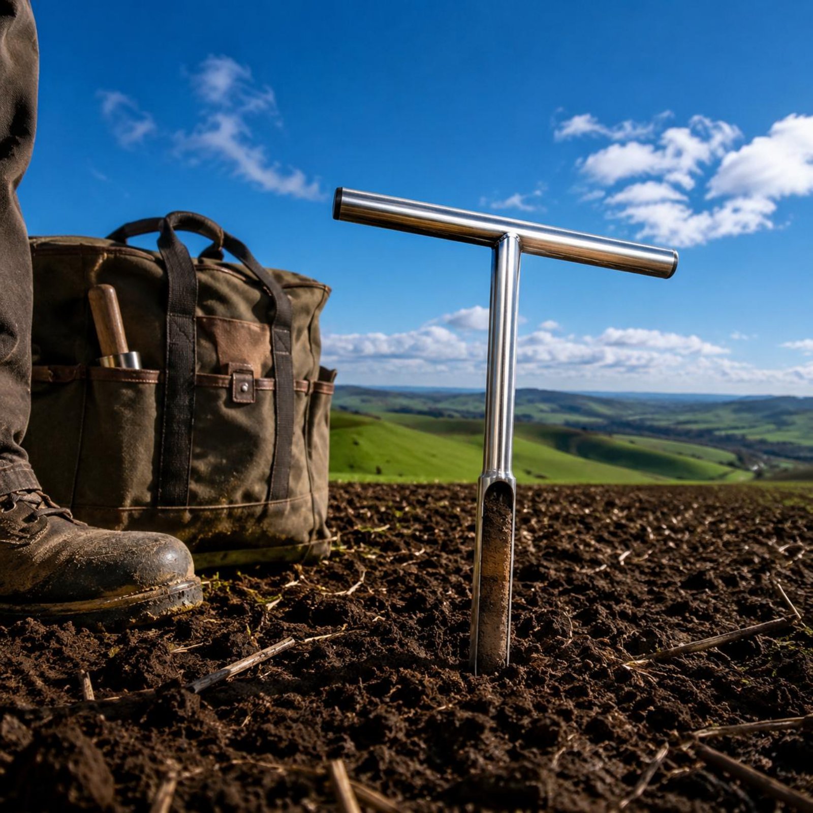 Stainless Steel Soil Sampler E - огляд і ціна Gardening Tools Long