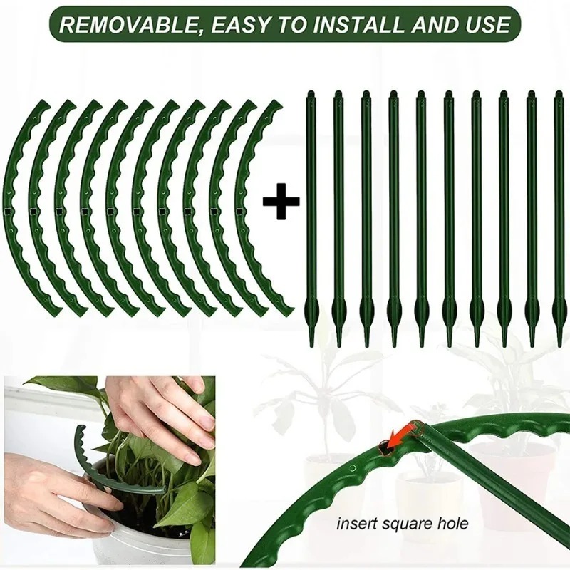 Plastic Plant Support Ring Orc - огляд і ціна Gardening Tools Holder