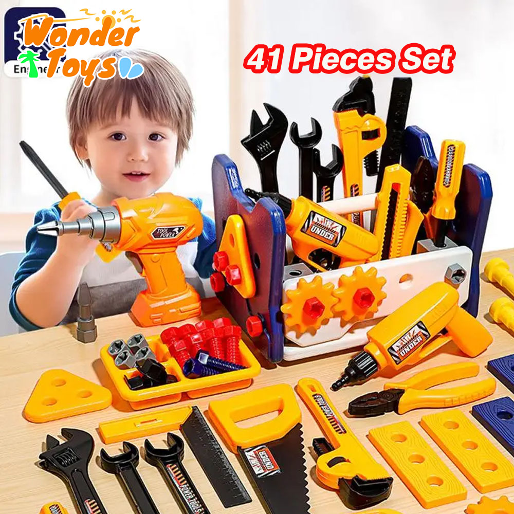 41Pieces Set with Electric Dri - огляд і ціна Gardening Tools Girls