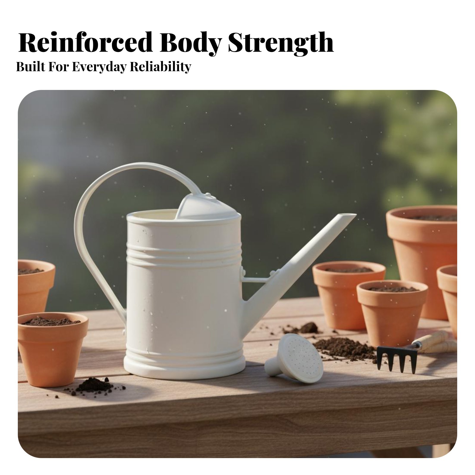 Watering Can with Long Spout P - огляд і ціна Gardening Tools Long