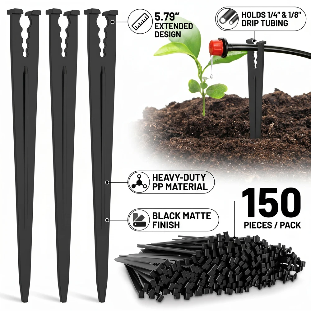 1/4 Drip Irrigation Stakes 5.7 - огляд і ціна Gardening Tools Holder
