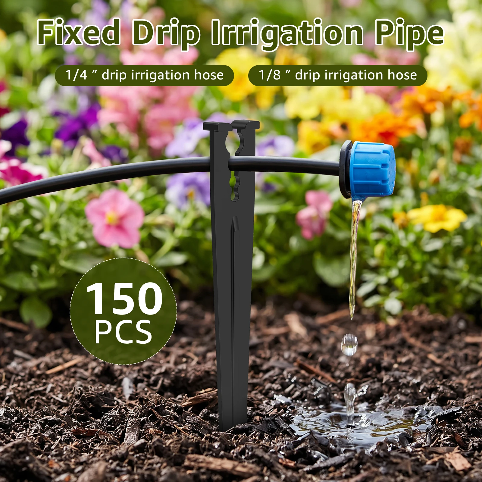 1/4 Drip Irrigation Stakes 5.7 - огляд і ціна Gardening Tools Holder