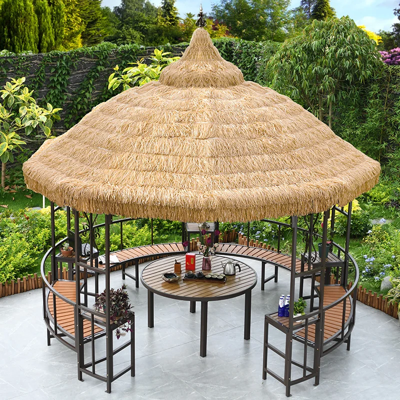 Outdoor thatched pavilions, vi - огляд і ціна Gardening Tools Photo