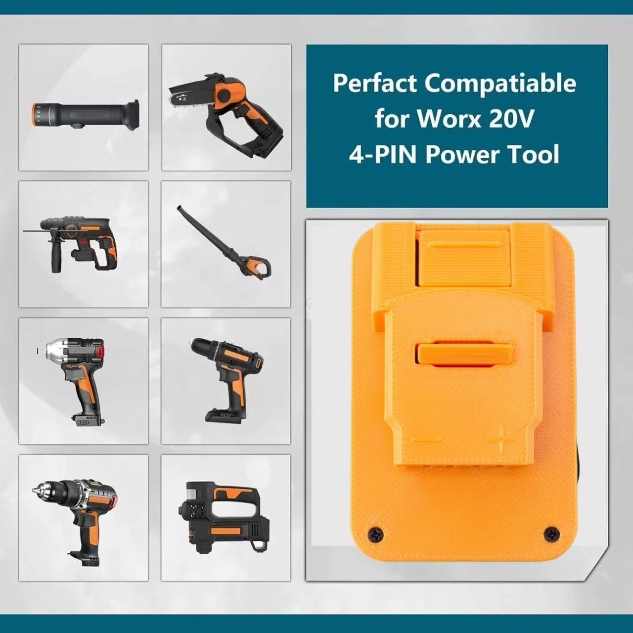 Battery Adapter Converter For  - огляд і ціна Gardening Tools Lidl
