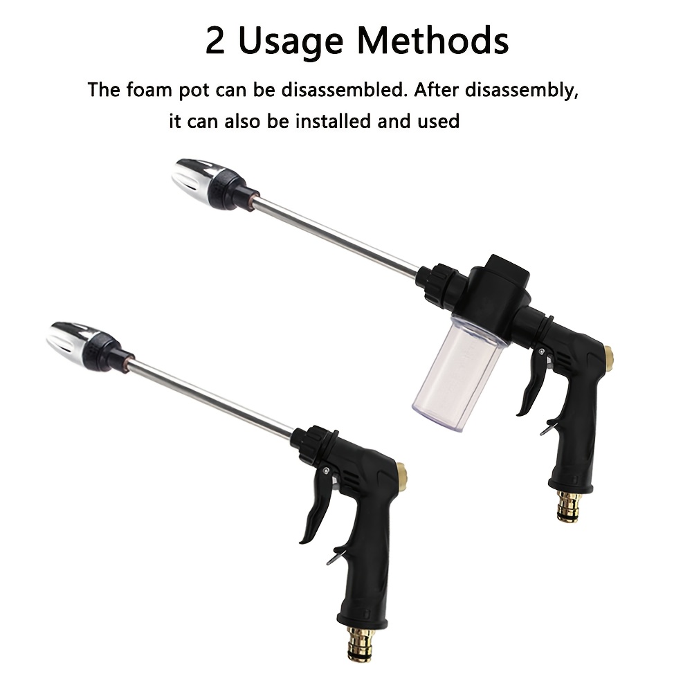 Garden Watering Gun Hose Nozzl - огляд і ціна Gardening Tools Long