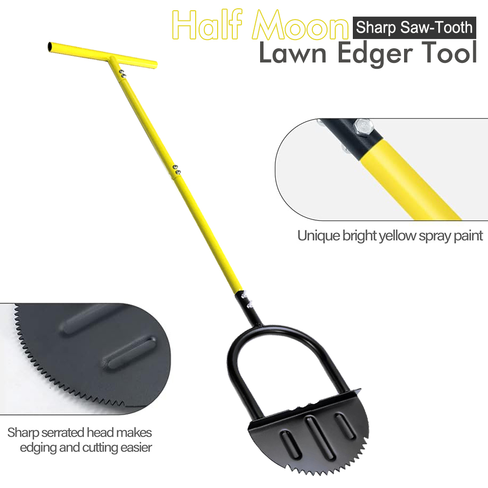 Half Moon Lawn Edger with Long - огляд і ціна Gardening Tools Long