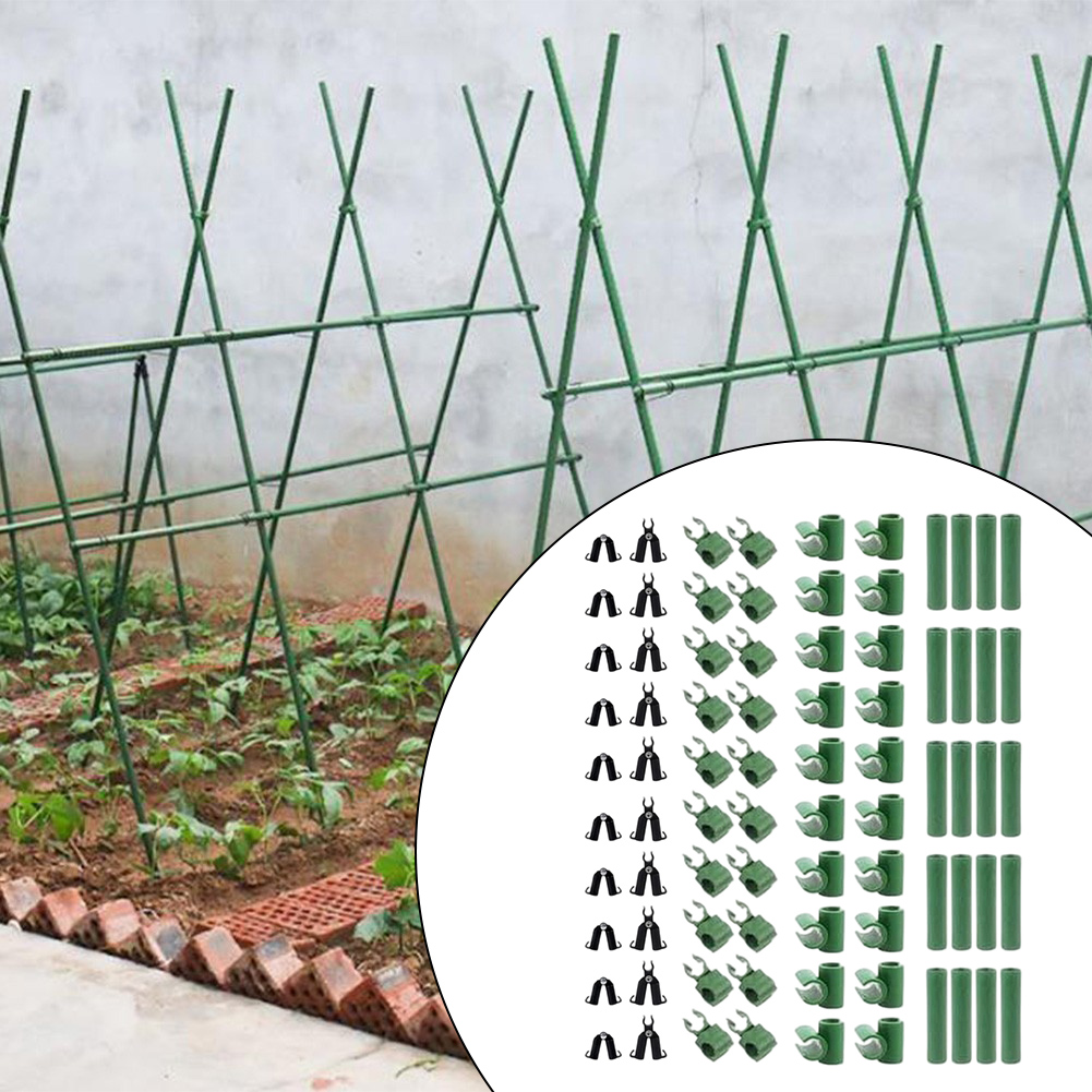 80pcs 11mm Garden Trellis Conn - огляд і ціна Gardening Tools And Accessories