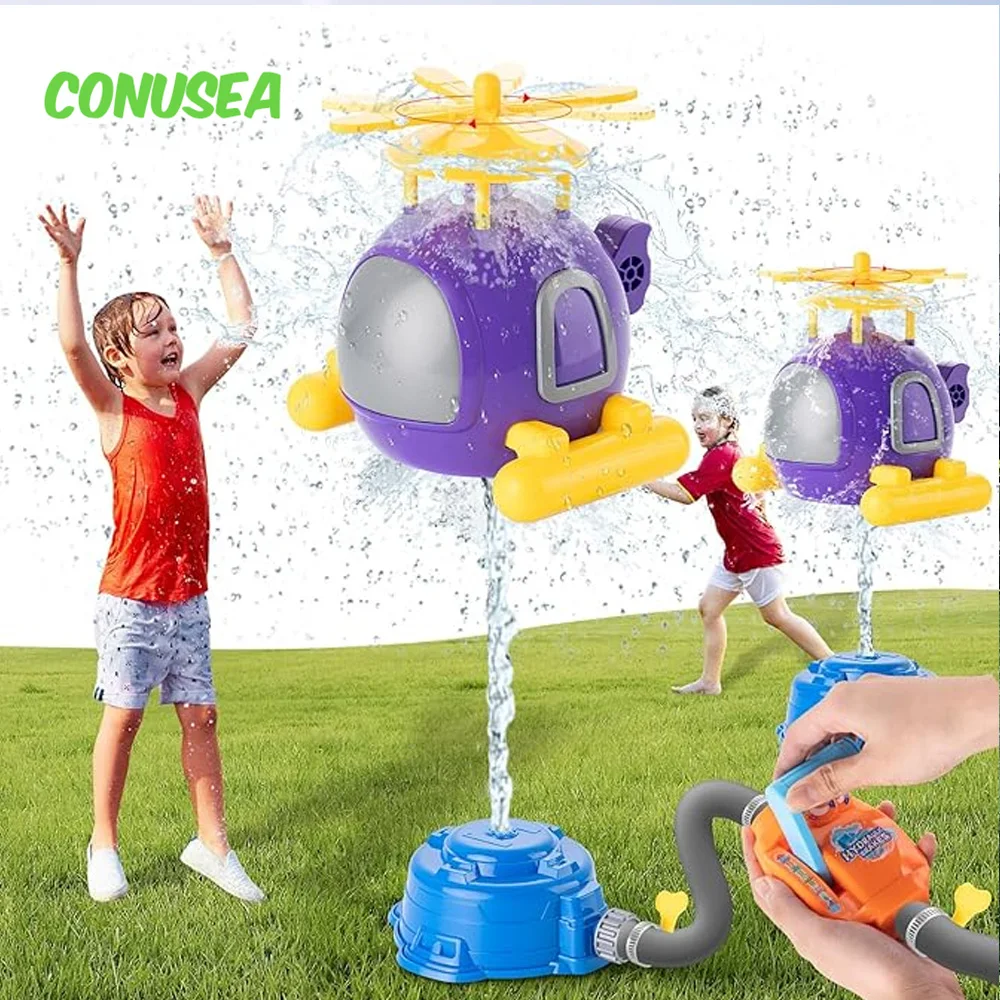 Helicopter Sprinkler Water Toy - огляд і ціна Gardening Tools Girls