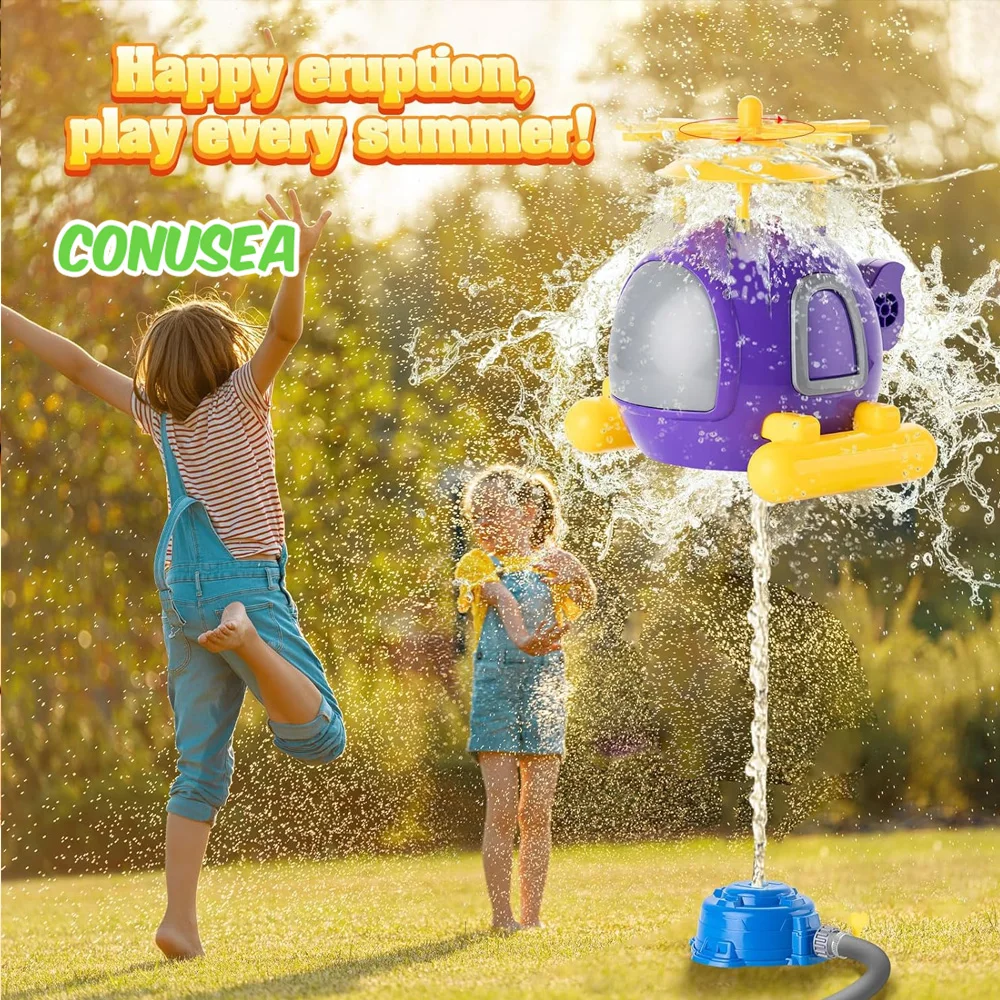 Helicopter Sprinkler Water Toy - огляд і ціна Gardening Tools Girls